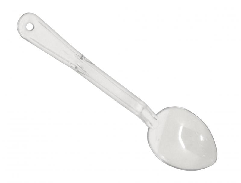 13-inch Clear Polycarbonate Serving Spoon 1 13-inch Clear Polycarbonate Serving Spoon